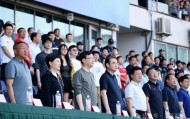 南京市市长、淮安市委书记现场观看“苏超”，镇江市市长“探班”球员