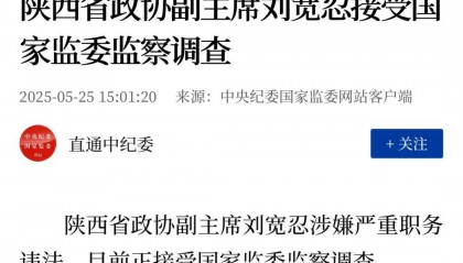 突发！又一个省部级“大老虎”被查！落马前同事贪腐破两亿元，曾督办云南孙小果案……