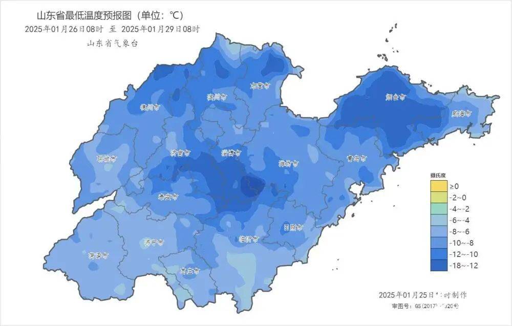 雪在下！山东三预警齐发，局部暴雪，最低-12℃