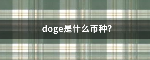 doge是什么币种？